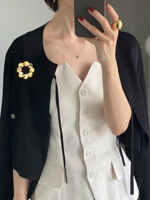 duo brooch